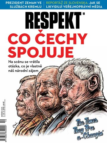 Obálka e-magazínu Respekt 19/2018
