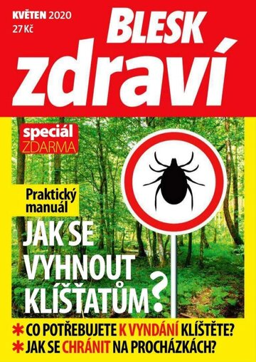 Obálka e-magazínu Příloha Blesk Zdraví 5/2020