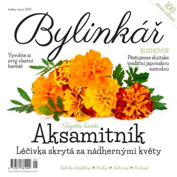 Obálka e-magazínu Bylinkář 1-2/2022