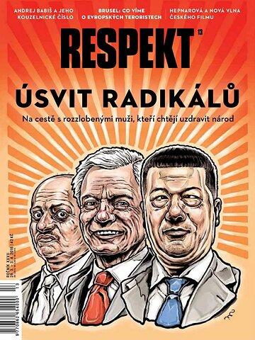 Obálka e-magazínu Respekt 13/2016