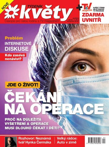 Obálka e-magazínu Týdeník Květy 44/2016