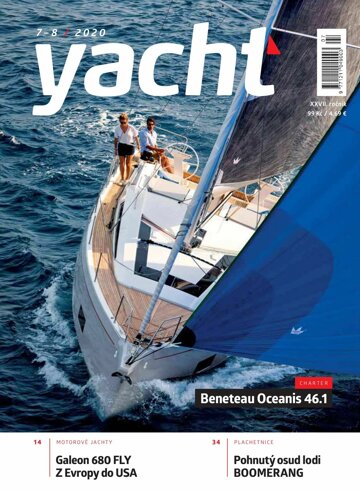 Obálka e-magazínu Yacht 7-8/2020
