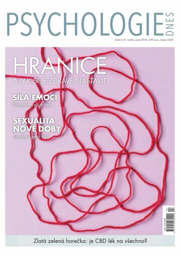 Obálka e-magazínu Psychologie dnes 4/2021