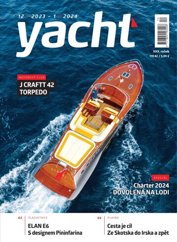 Obálka e-magazínu Yacht 12/2023 - 1/2024