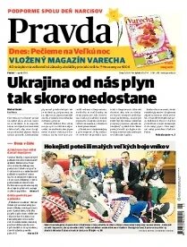 Obálka e-magazínu Pravda 11. 4. 2014