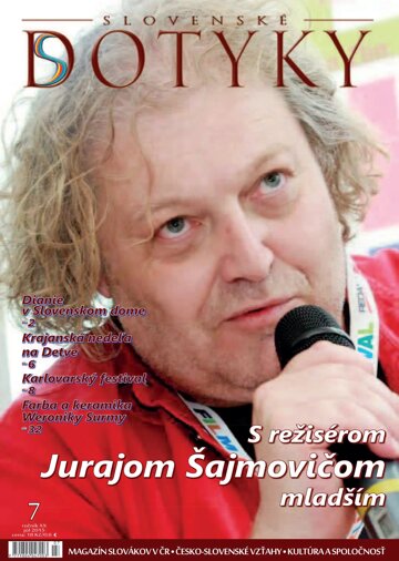 Obálka e-magazínu SLOVENSKÉ DOTYKY 7/2015