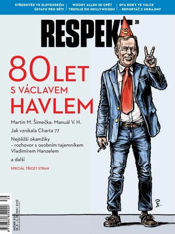 Obálka e-magazínu Respekt 39/2016