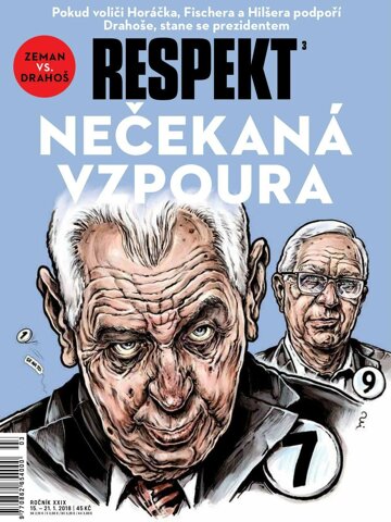 Obálka e-magazínu Respekt 3/2018