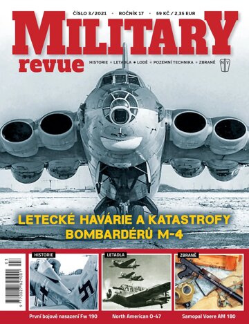 Obálka e-magazínu Military revue 3/2021