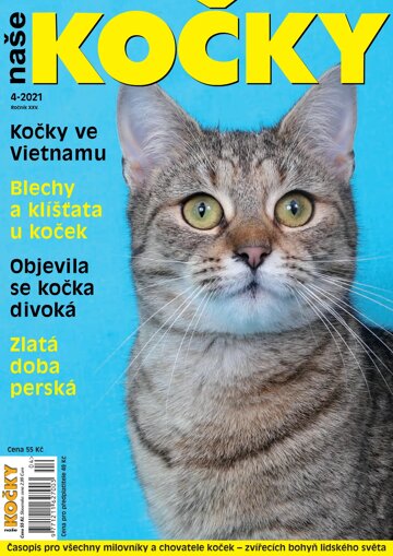 Obálka e-magazínu Naše kočky 4/2021