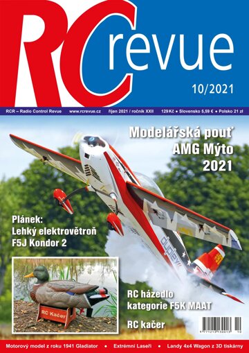 Obálka e-magazínu RC revue 10/2021