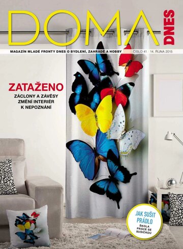 Obálka e-magazínu Doma DNES 14.10.2015