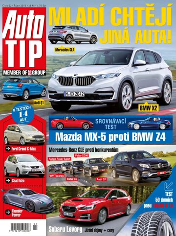 Obálka e-magazínu Auto TIP 19.10.2015