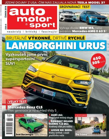 Obálka e-magazínu Auto motor a sport 6/2018