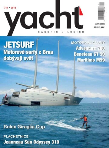 Obálka e-magazínu Yacht 7-8/2018