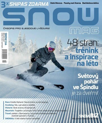 Obálka e-magazínu SNOW 116 - březen 2019