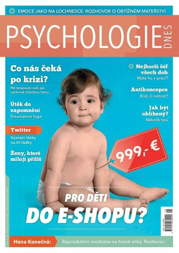 Obálka e-magazínu Psychologie dnes 5/2020