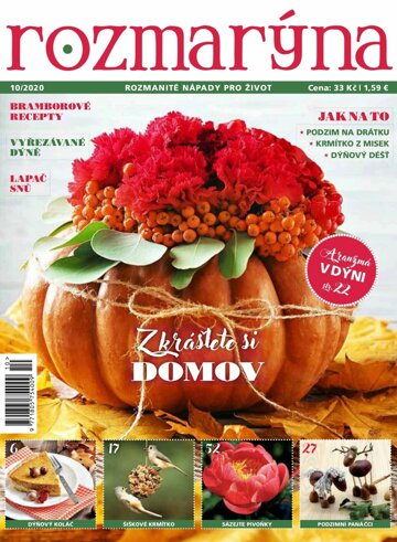Obálka e-magazínu Rozmarýna 10/2020