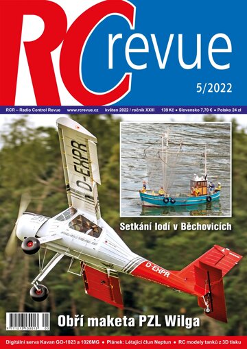 Obálka e-magazínu RC revue 5/2022
