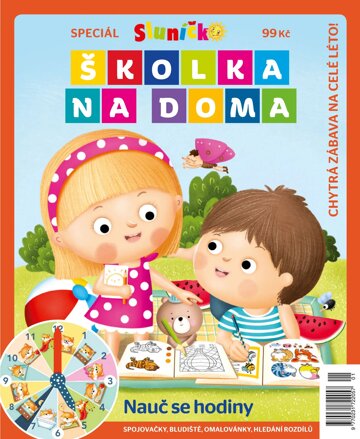 Obálka e-magazínu Školka na doma Nauč se hodiny
