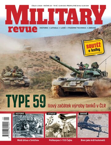 Obálka e-magazínu Military revue 1/2024