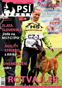 Obálka e-magazínu Psí sporty 6/2013