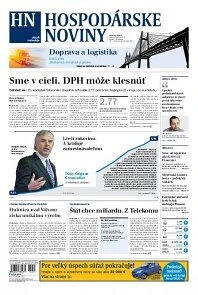 Obálka e-magazínu Hospodárske noviny 17.04.2014
