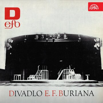 Obálka audioknihy Divadlo E. F. Buriana