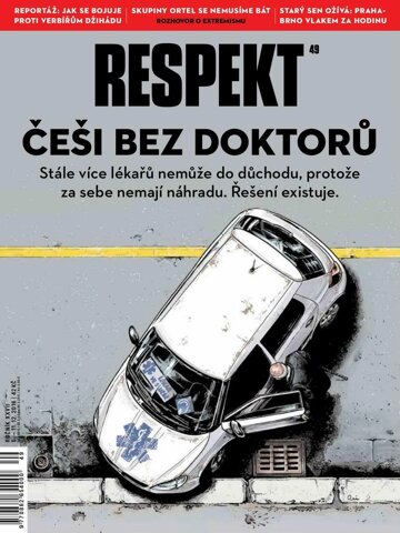 Obálka e-magazínu Respekt 49/2016