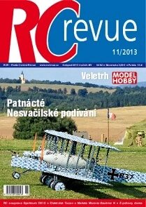 Obálka e-magazínu RC revue 11/13