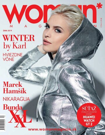 Obálka e-magazínu Woman magazín zima 2019