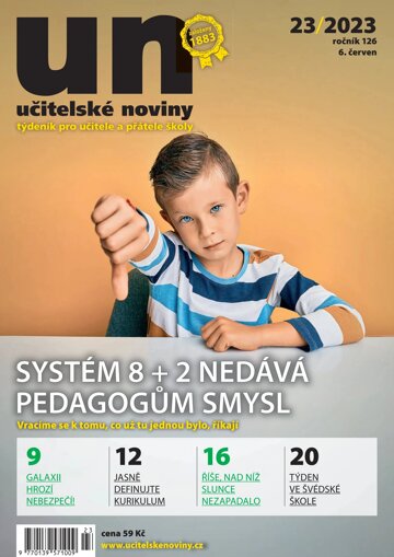 Obálka e-magazínu Učitelské noviny 23/2023