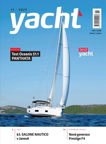 Obálka e-magazínu Yacht 11/2023