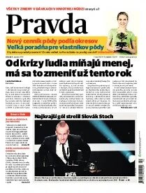 Obálka e-magazínu Pravda 8. 1. 2013