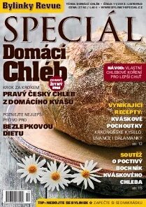 Obálka e-magazínu Speciál bylinky 11/13 domácí chléb