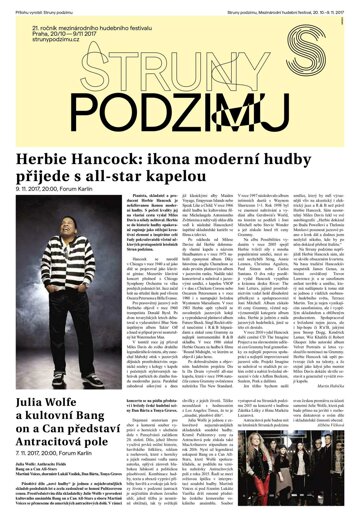 Obálka e-magazínu Hospodářské noviny - příloha 199 - 16.10.2017 příloha Struny podzimu