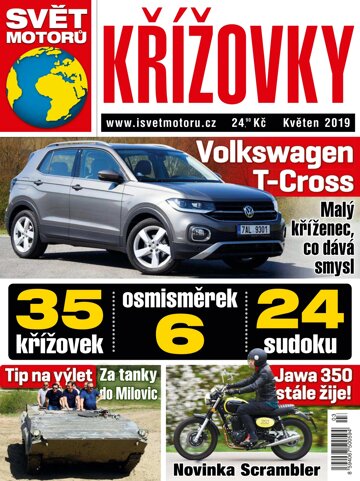 Obálka e-magazínu Svět motorů Křížovky 3/2019