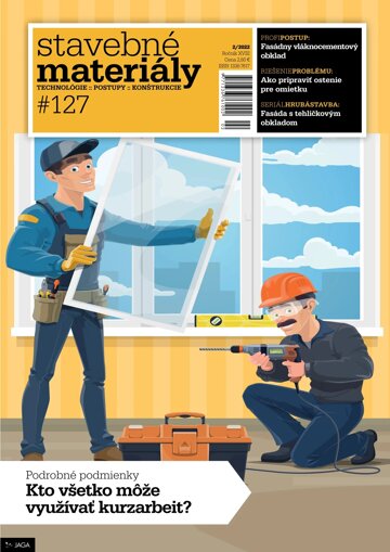 Obálka e-magazínu Stavebné materiály 2/2022