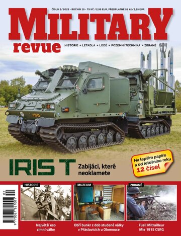 Obálka e-magazínu Military revue 2/2023