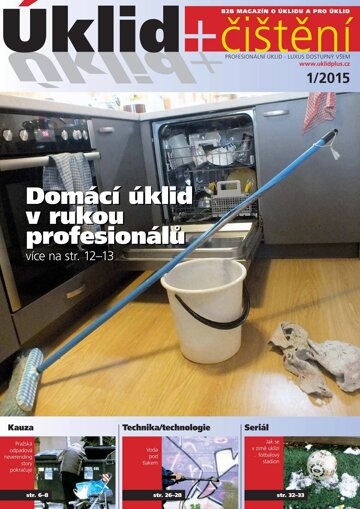 Obálka e-magazínu Úklid plus čištění 1/2015