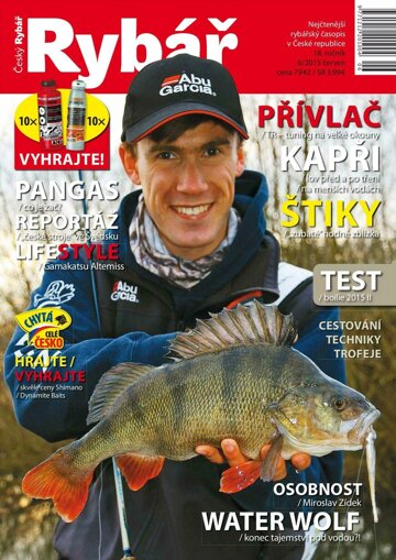 Obálka e-magazínu Český rybář 6/2015