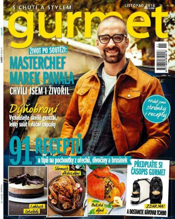 Obálka e-magazínu Gurmet 11/2016