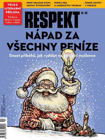 Obálka e-magazínu Respekt 51-52/2016