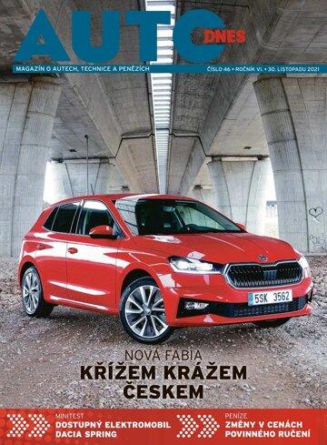 Obálka e-magazínu Auto DNES 30.11.2021