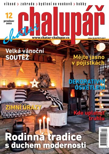 Obálka e-magazínu Chatař Chalupář 12/2022