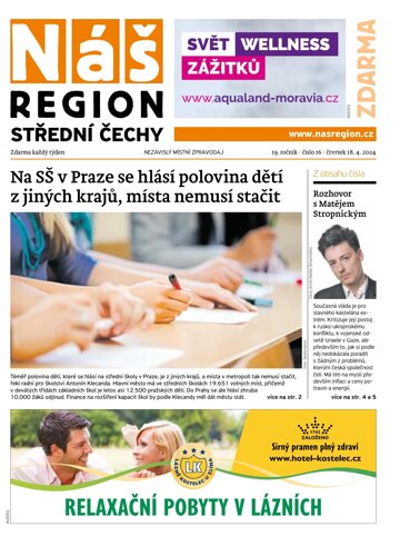 Obálka e-magazínu Náš Region - Střední Čechy 16/2024