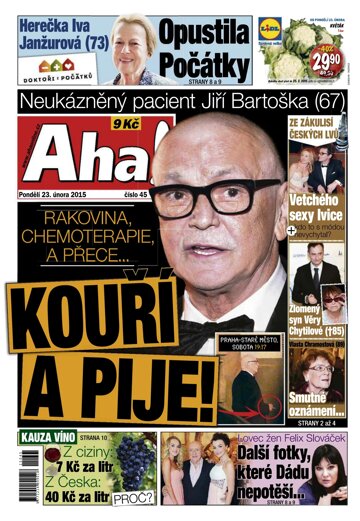 Obálka e-magazínu AHA! 23.2.2015