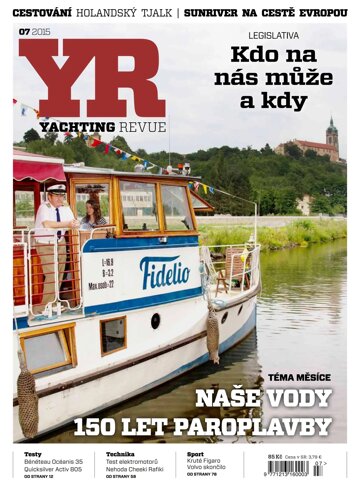 Obálka e-magazínu Yachting Revue 7/2015