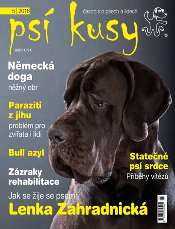 Obálka e-magazínu Psí kusy 5/2016