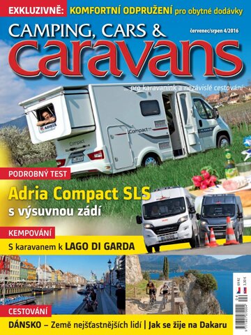Obálka e-magazínu Camping, Cars & Caravans 4/2016